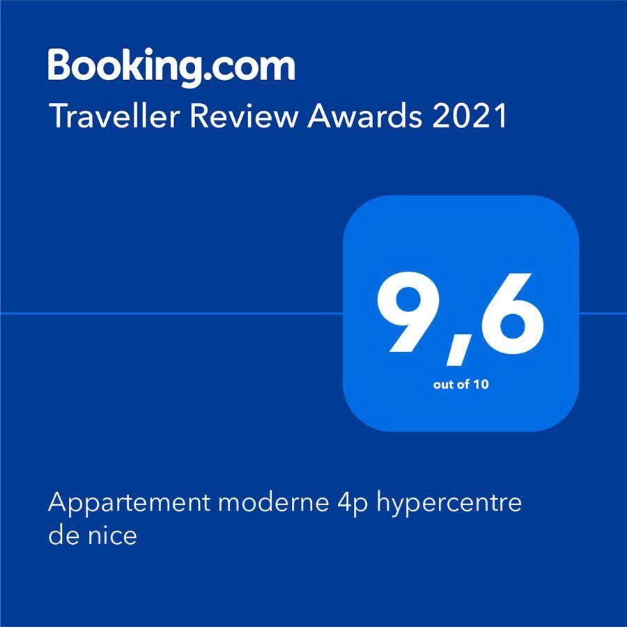Appartement Moderne 4P Hypercentre De Nice Buitenkant foto